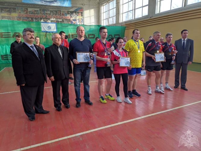 Росгвардейцы стали призёрами чемпионата брянской областной организации «Динамо» по настольному теннису