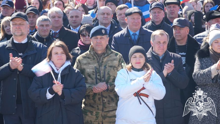 В Брянске отметили воссоединения Крыма с Россией 