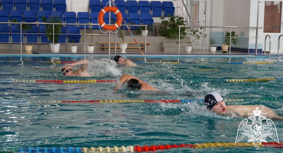 Определены победители и призёры чемпионата Управления Росгвардии по плаванию