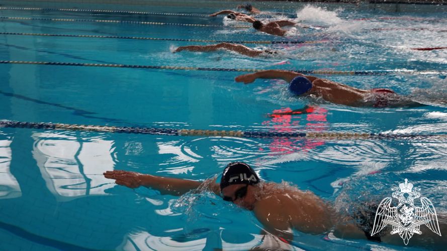 Росгвардейцы cтали призёрами чемпионата по плаванию