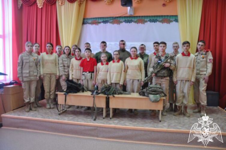В школе Брянского соединения прошла встреча с участником специальной военной операции