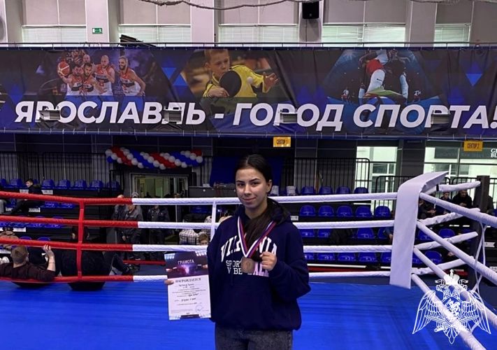 Воспитанница  «Гвардейской смены» заняла призовое место на  первенстве ЦФО по кикбоксингу