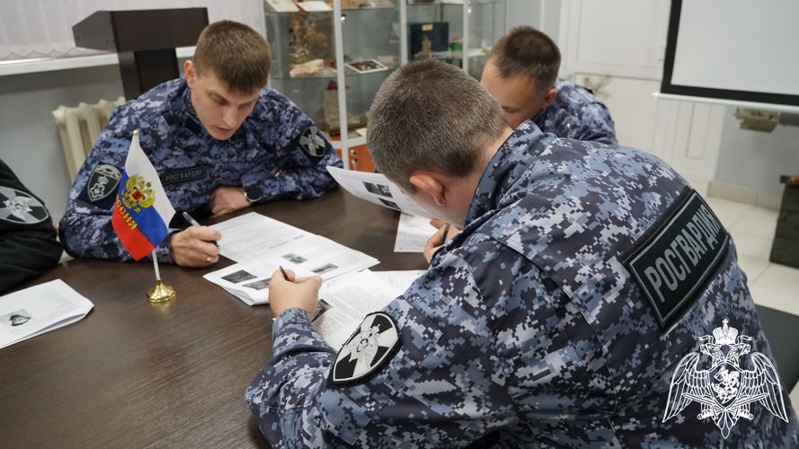 Брянские росгвардейцы присоединились к «Диктанту Победы»