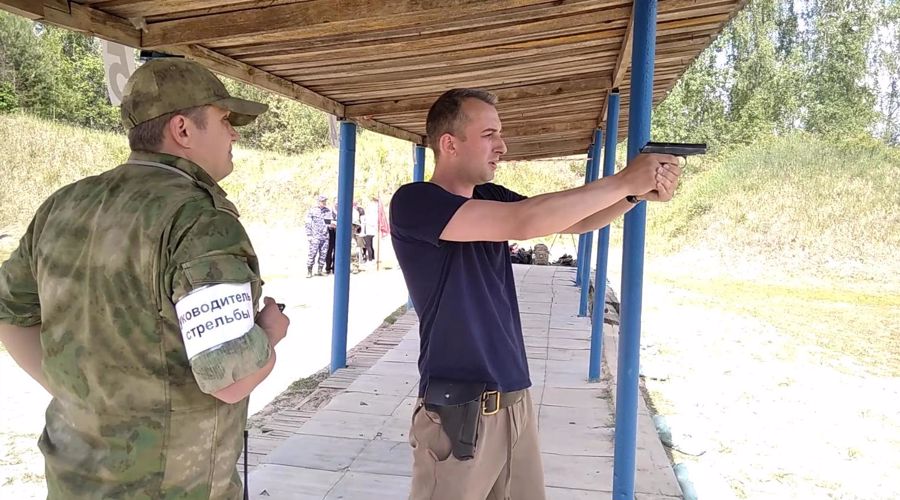 В Брянской области завершились соревнования по служебному биатлону среди росгвардейцев
