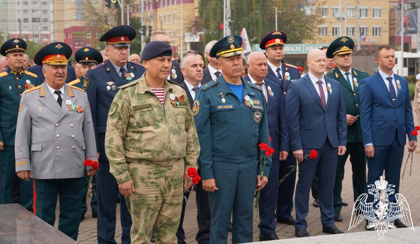 Генерал-полковник Александр Попов принял участие в мероприятиях в честь 80-й годовщины освобождения Брянщины от немецко-фашистских захватчиков