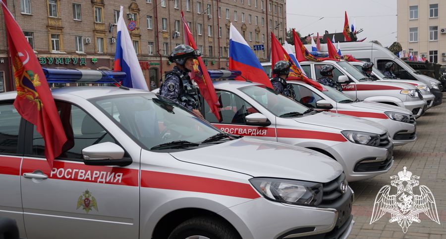 Брянские спецподразделения Росгвардии получили новую технику