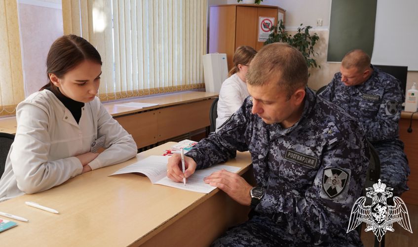 Брянские росгвардейцы присоединились к Всероссийскому марафону донорства костного мозга «Давай вступай!»