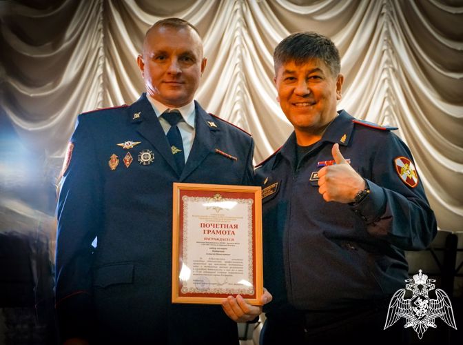 Сотрудники вневедомственной охраны отметили свой профессиональный праздник