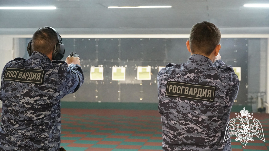 Турнир по стрельбе среди сотрудников прошёл в региональном управлении Росгвардии