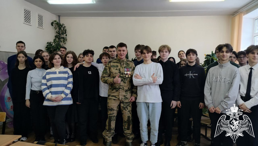 Брянские росгвардейцы проводят мероприятия в рамках «Недели мужества»