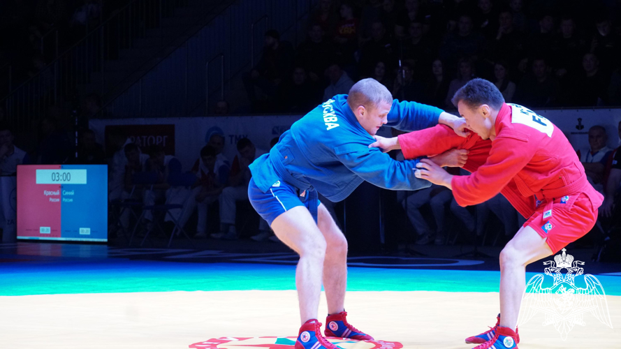 Брянские росгвардейцы приняли участие в открытии чемпионата России по самбо