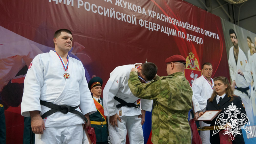 Чемпионат Центрального округа Росгвардии по дзюдо прошел в Брянске