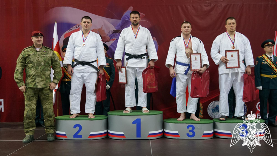 Чемпионат Центрального округа Росгвардии по дзюдо прошел в Брянске