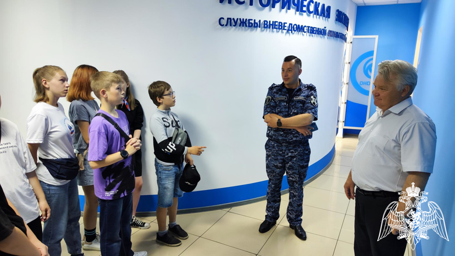 Акция «Каникулы с Росгвардией» стартовала в Брянской области