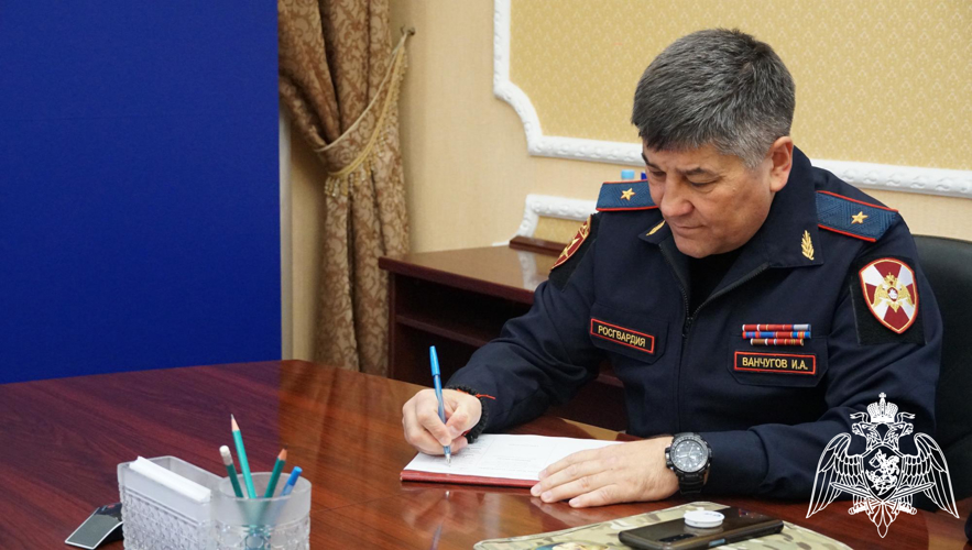 Начальник Управления Росгвардии по Брянской области провёл личный приём граждан