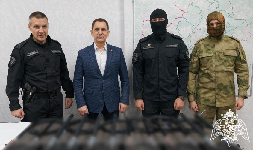 Росгвардейцам передали спецоборудование в Брянске