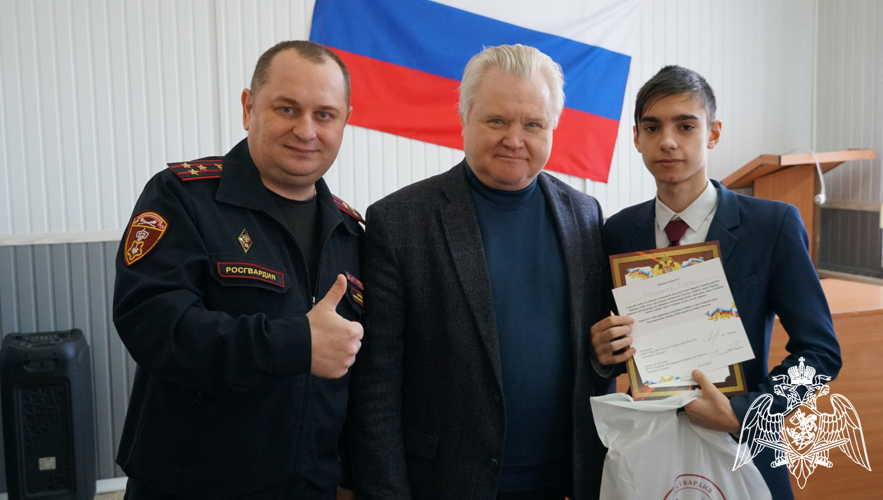 В Брянске прошёл творческий конкурс «Росгвардия глазами детей»