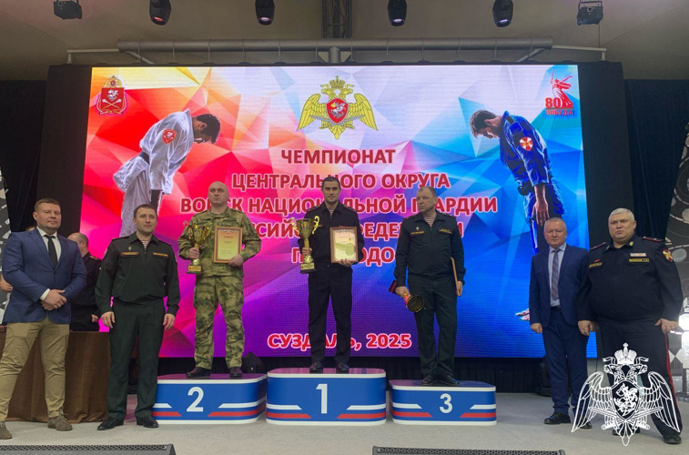 Брянские росгвардейцы стали победителями чемпионата Центрального округа Росгвардии по дзюдо 