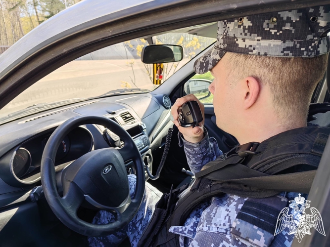 Более 370 раз за неделю брянские росгвардейцы выезжали по сигналу «тревога»