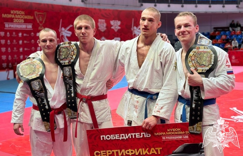 Брянский росгвардеец стал победителем финала Гран-при по рукопашному бою 