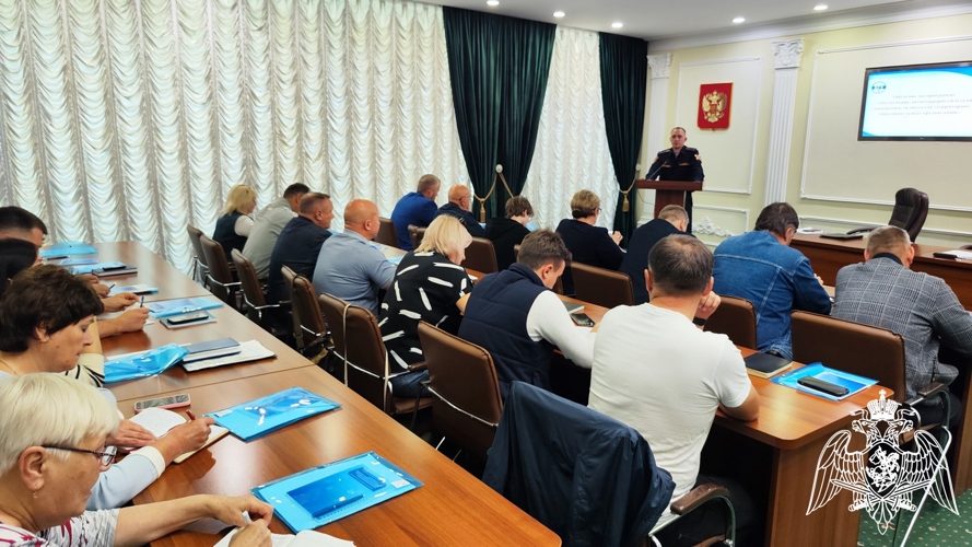 Росгвардейцы провели занятие по антитеррористической защищенности с представителями брянских вузов 