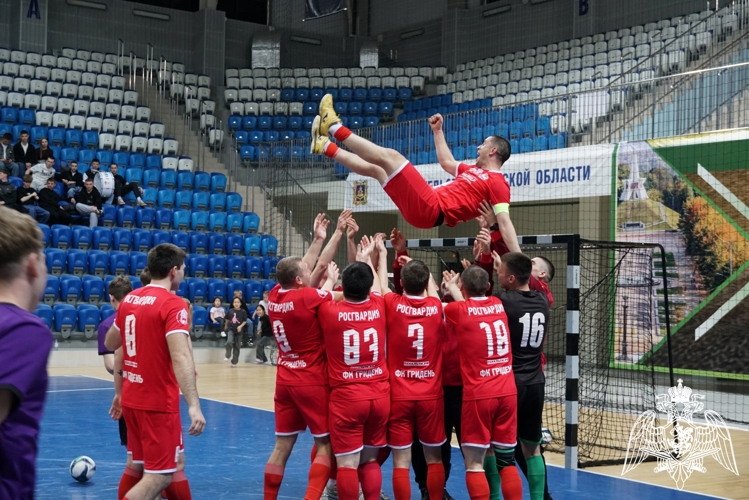 Росгвардейцы стали чемпионами первого дивизиона Брянской футбольной лиги